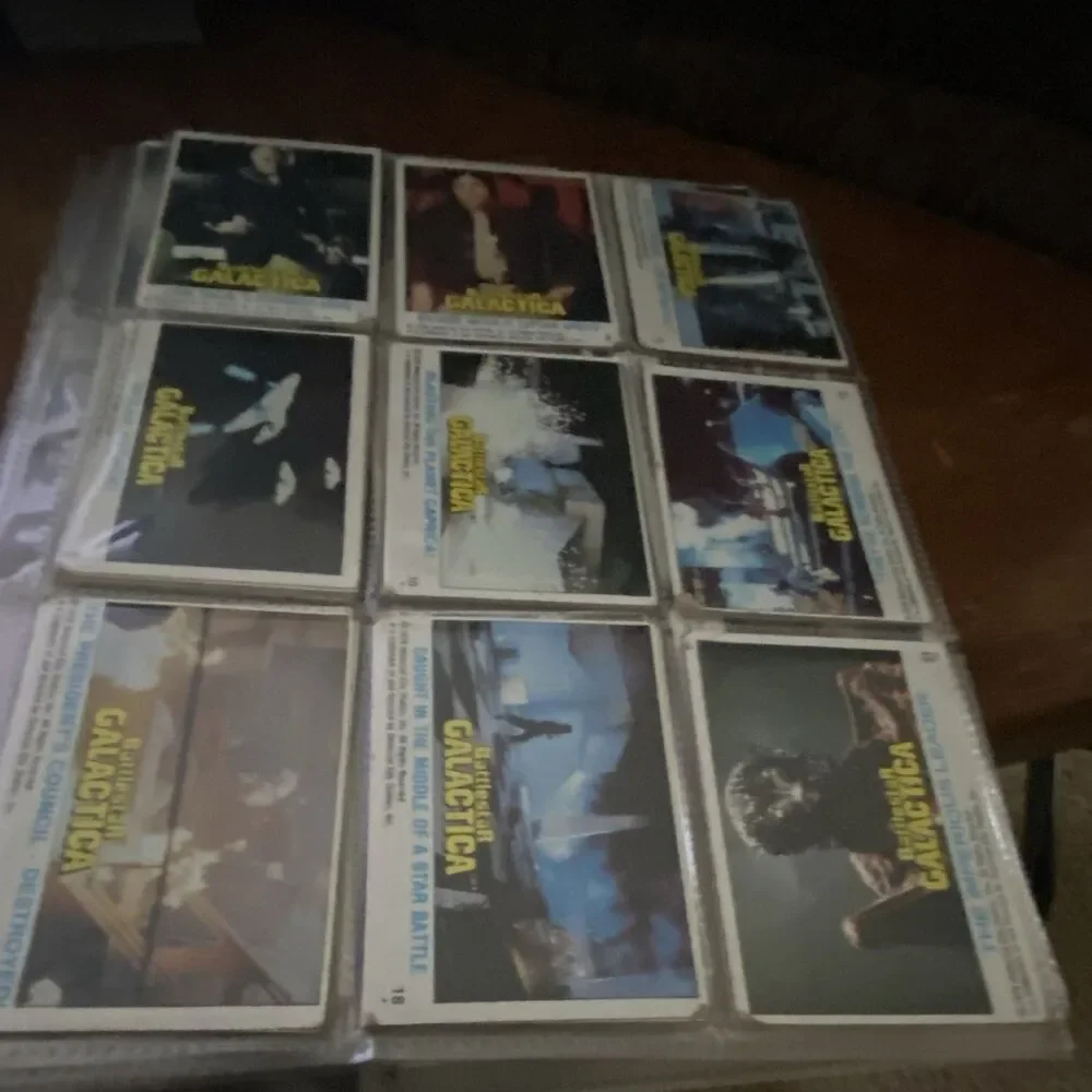 Battlestar Galactica Topps 1978 Non-Sport Trading Cards Lot 36 Base Set